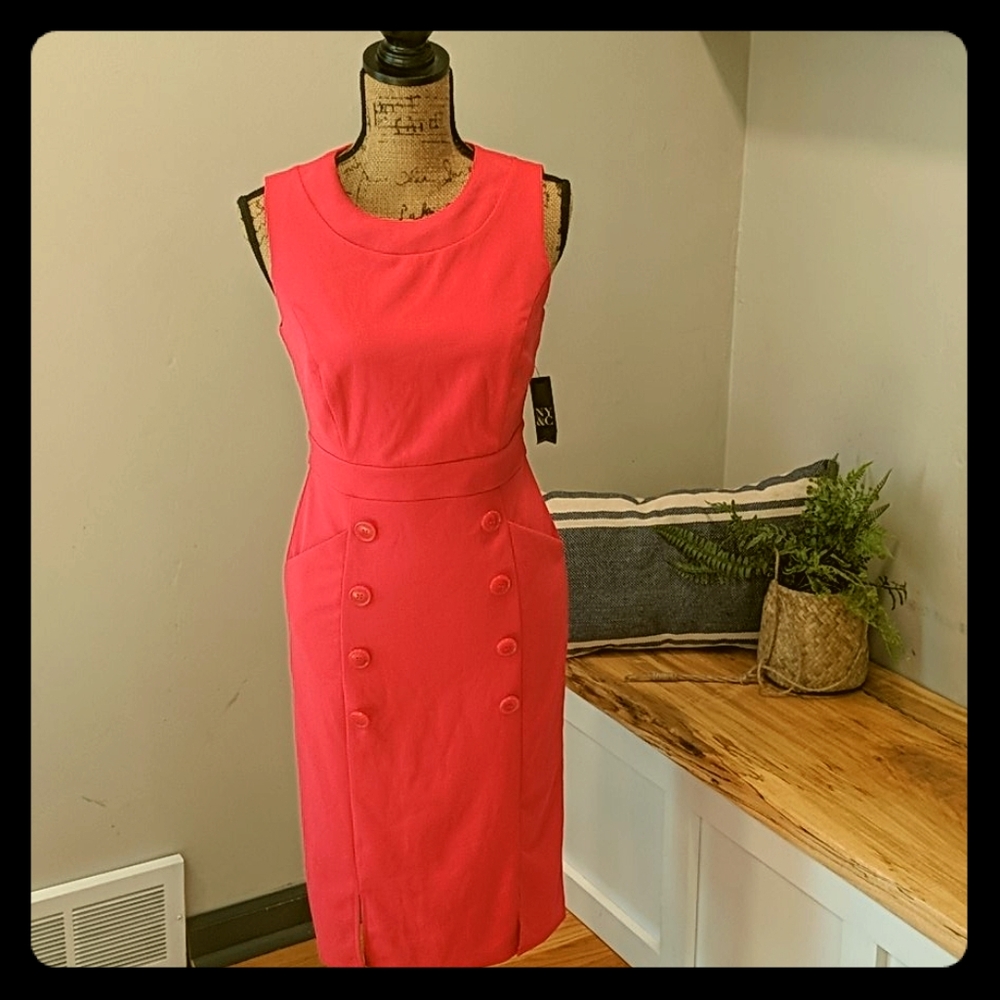 Pink New York and Company dress